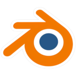 blender 3d logo blender sticker removebg preview