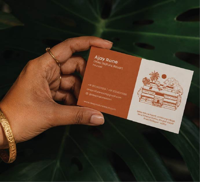 Deep Nature Resort Brand Identity